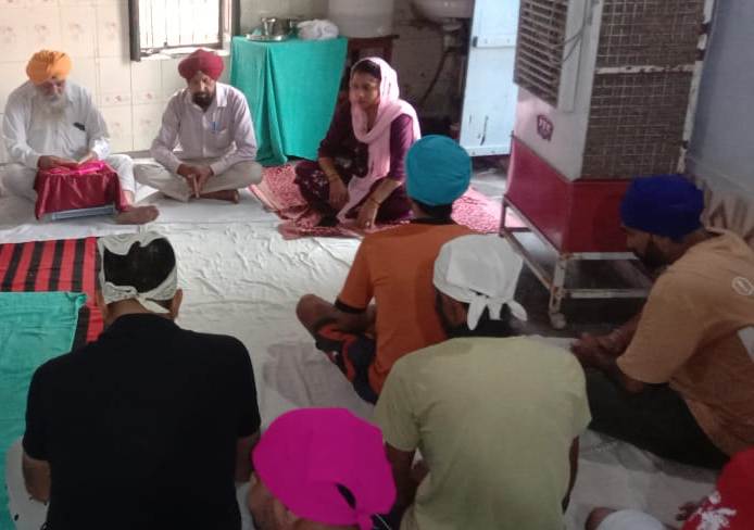 Sangrand Day was celebrated at the Red Cross De-addiction Centre, Nawanshahr.
